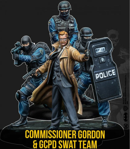 Batman: Commissioner Gordonand the GCPD SWAT Team!