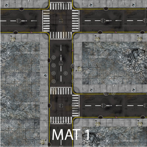 3X3 Pre Marked Mats for MCP(New Crisis)