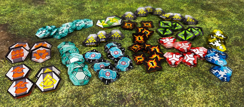 Sci FI Status Effect token set for use with Star Wars: Legion