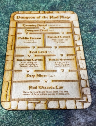 Muse on Magic: Dungeon Tokens for use with Magic the Gathering
