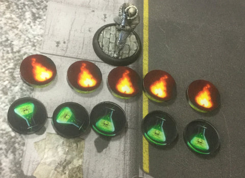 Mean Streets:  Fire/Poison Markers