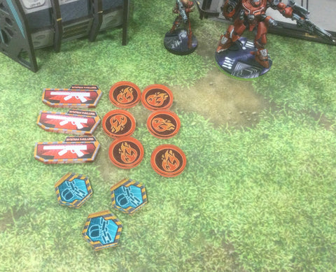 Status Effect tokens for use with Warcaster: Neo Mechanika